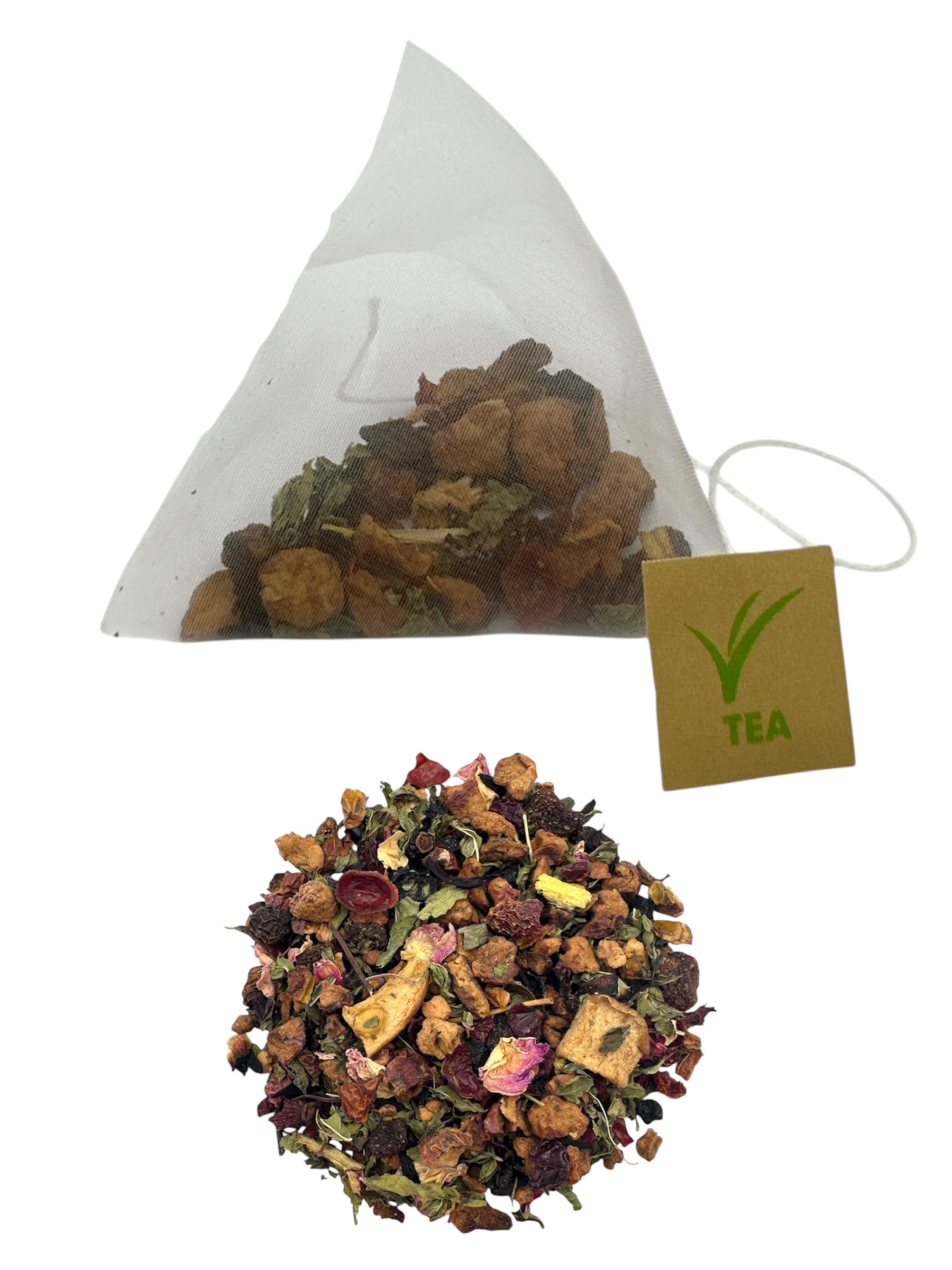 BlueBerry Mint Organic Pyramid Teabags